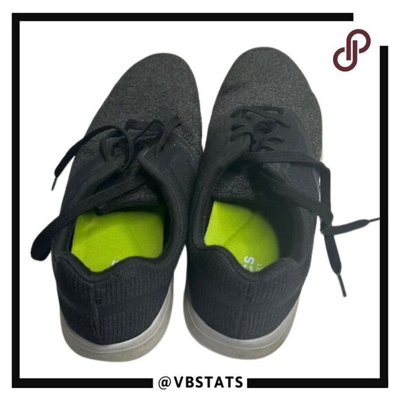 Crocs Kinsale Static Lace-Up Closure Sneakers - Black Size 10 - Picture 12 of 13